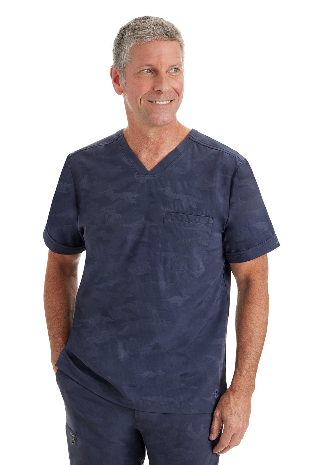 Pewter Camo,, medical scrubs Canada, quality medical uniforms Canada