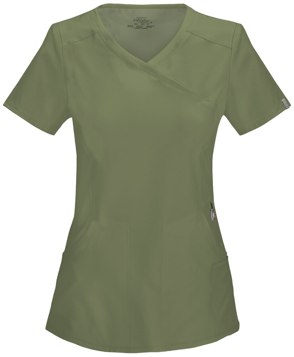 women's medical uniform tops, fashionable nurses uniforms, Women's Cherokee Infinity Mock Wrap Top