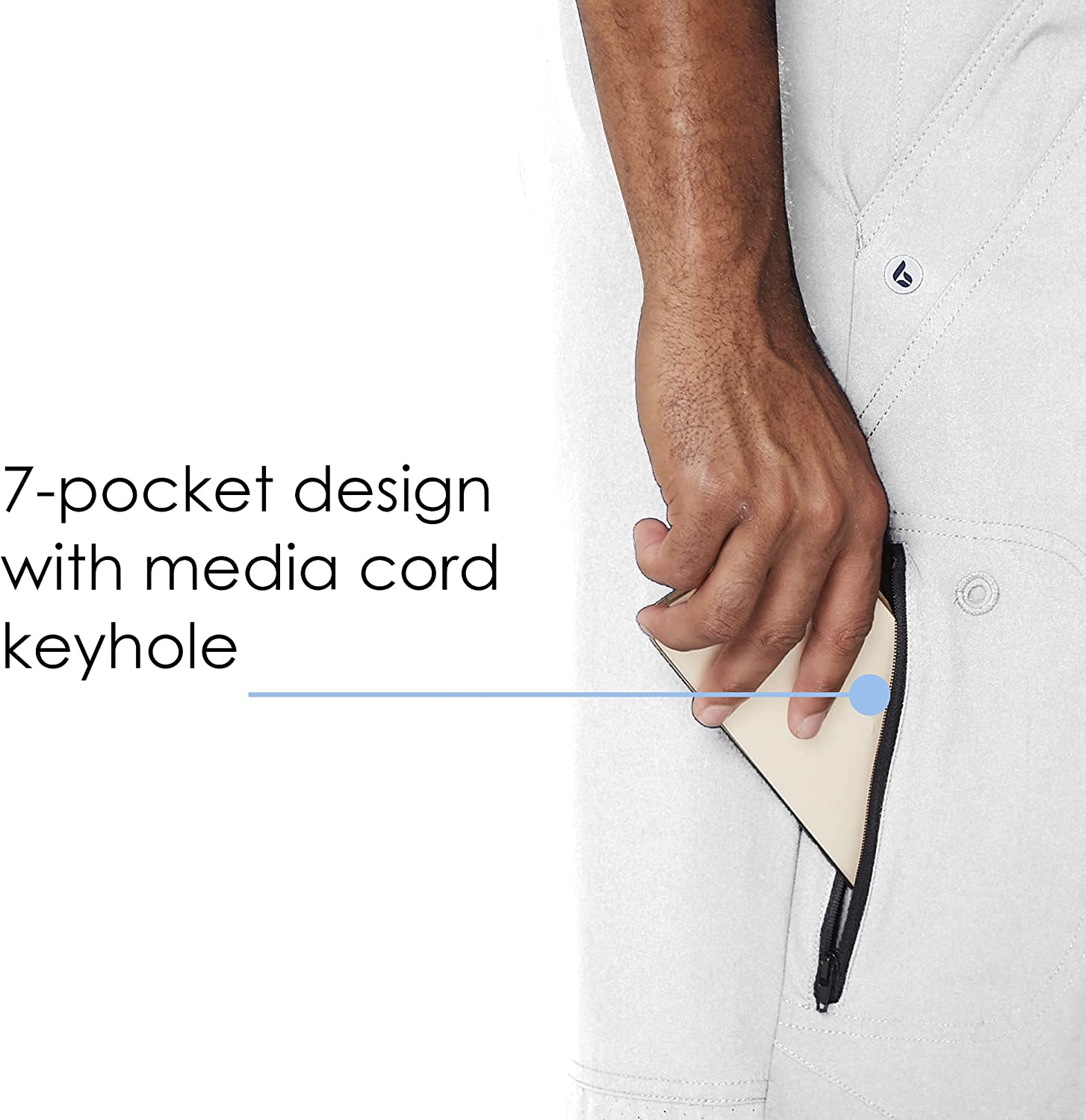 men's medical uniform pants, Men's BARCO ONE™ DRAWSTRING Athletic Jogger Pant