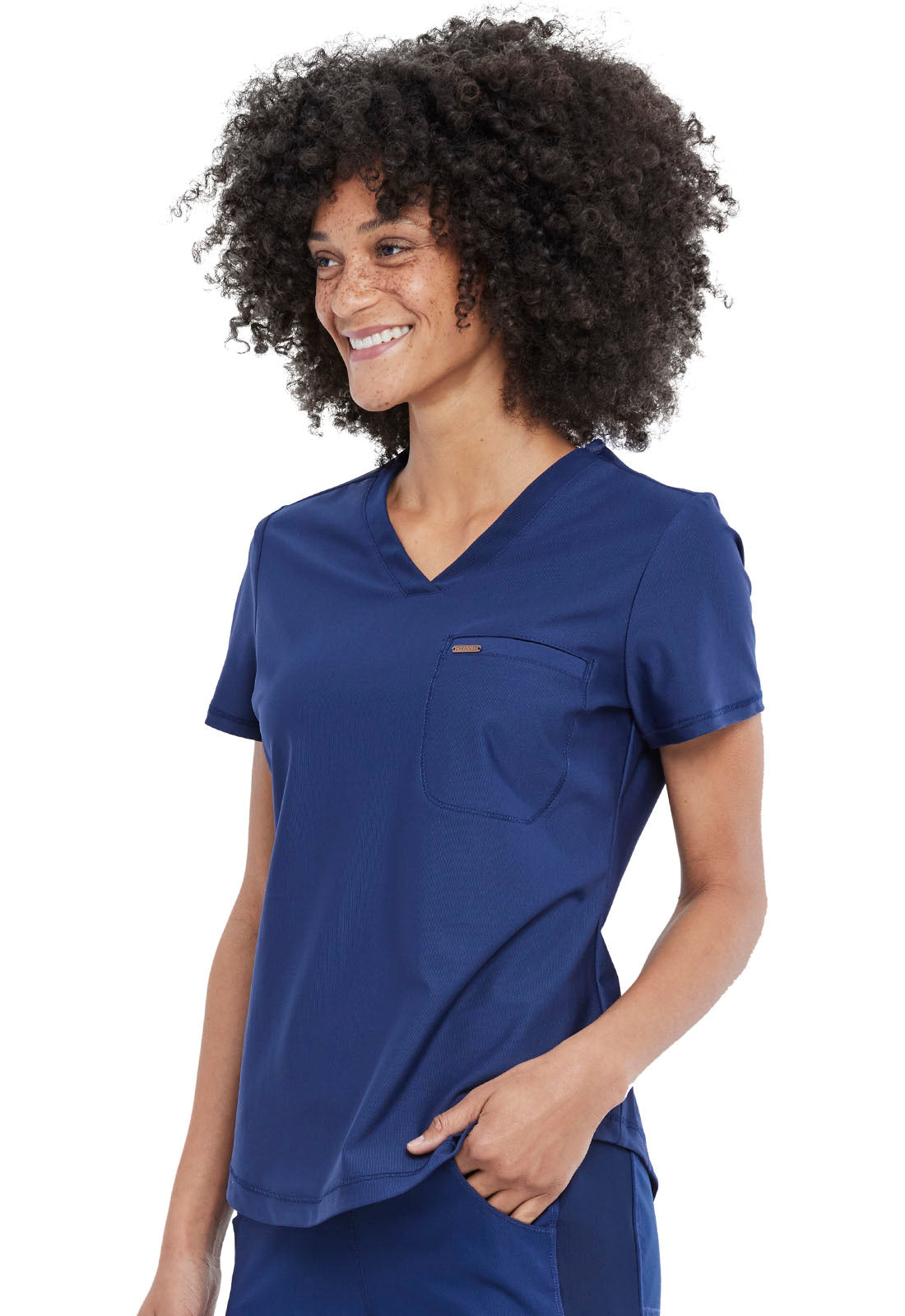 women's medical uniform tops, fashionable nurses uniforms, Women's Cherokee Form Tuckable V-Neck Top