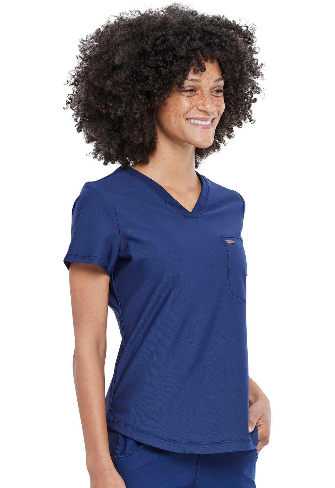 women's medical uniform tops, fashionable nurses uniforms, Women's Cherokee Form Tuckable V-Neck Top