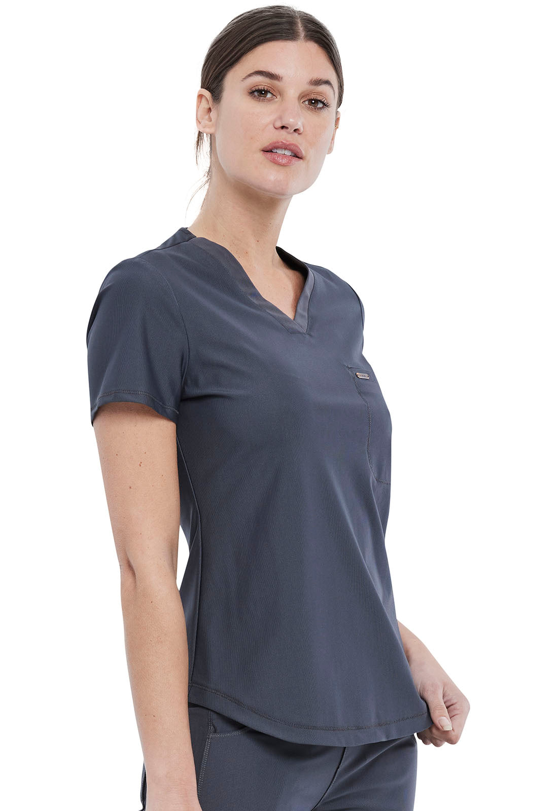 women's medical uniform tops, fashionable nurses uniforms, Women's Cherokee Form Tuckable V-Neck Top