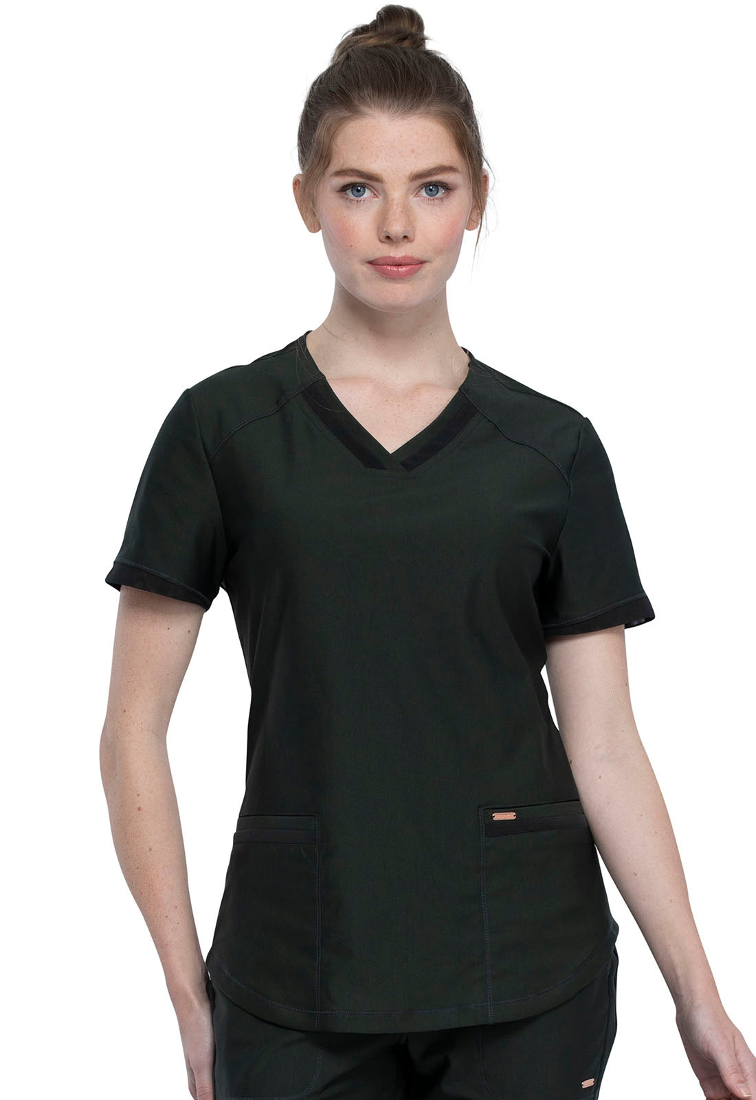 women's medical uniform tops, fashionable nurses uniforms, Women's Cherokee Form V-Neck Top